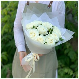 Роза аваланч, Дизайнерская упаковка, Открытка