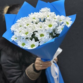 Хризантема, Дизайнерская упаковка, Открытка