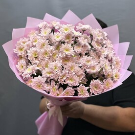 Хризантема кустовая, Дизайнерская упаковка, Открытка