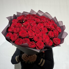 Букет из 51 ароматных роз❤️