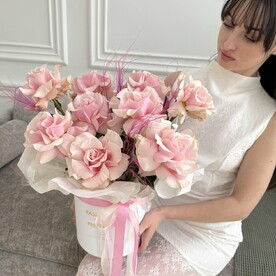 Композиция «Ажурные розы»