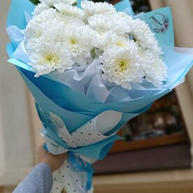 Букет из хризантем