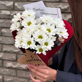 Букет "Ромашки для учителя" 🌸