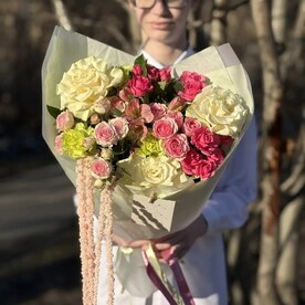 Букет "Звонок для учителя" 🔔