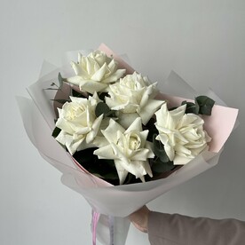 Французские розы, Эвкалипт, Пленка матовая