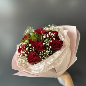 Букет из красных роз