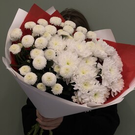 Букет из премиум хризантем