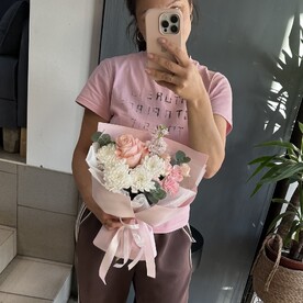 Мини букетик комплимент 💕милота