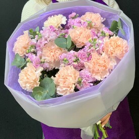 Диантус, Маттиола кустовая, Эвкалипт, Авторская упаковка