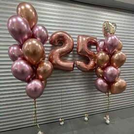 Шары 2 цифры и 25 шаров