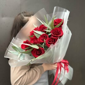 Букет из красных роз Эквадор