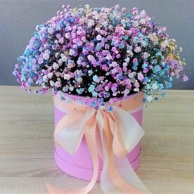 Цветы в коробке