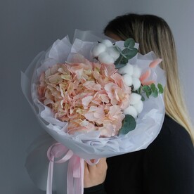Гортензия и хлопок