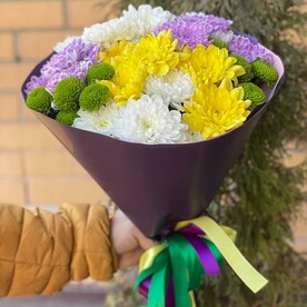 Хризантема кустовая, Дизайнерская упаковка