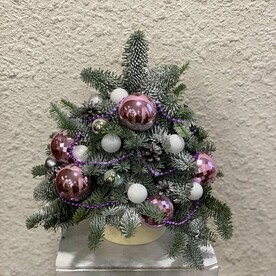 Ёлочка в розовом