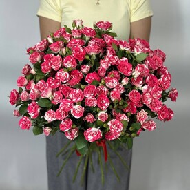 15 кустовых розочек