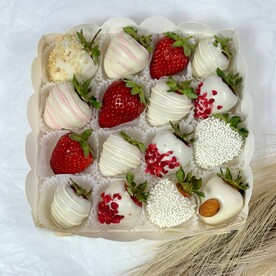 Клубника в шоколаде Рошен 4