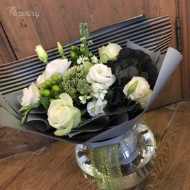 Лизиантус Эустома, Роза, Матиола, Брасика, Трахелиум, Упаковка