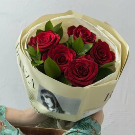 Роза Эквадор, Рускус, Тишью, Пленка дизайнерская