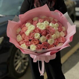 Микс нежных роз