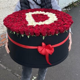 Роза шт, Флористическая губка шт, Коробка шт, шт