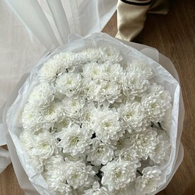 Хризантема кустовая, Стильная упаковка
