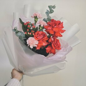 Букет с французской розой