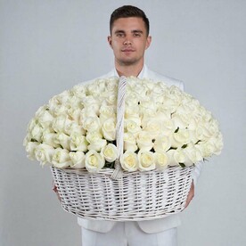 Корзина 201 роза