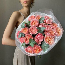 Моно из премиальных роз Джульетта. Veresk 329