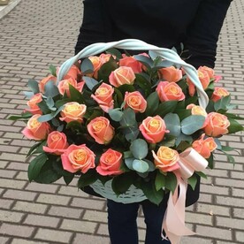 Красота в корзине