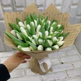 Букет из тюльпанов