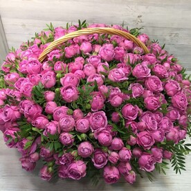 Мисти баблз в корзине