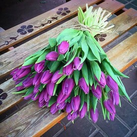 Букет из тюльпанов.