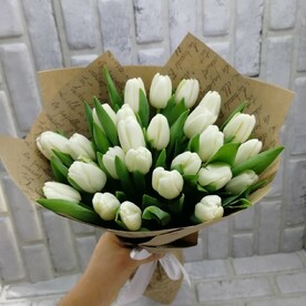 Букет из тюльпанов