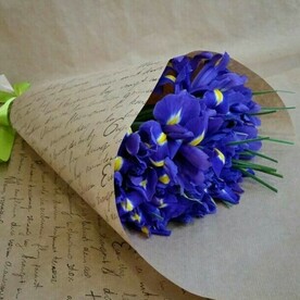 Букет из ирисов