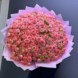 Роза кустовая шт, Дизайнерская упаковка шт, шт