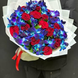 Орхидея, Роза, Дизайнерская упаковка