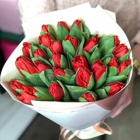 Тюльпан, Упаковка, Открытка