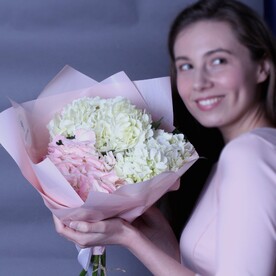 Гортензия Гидрангия, Пленка матовая