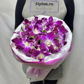 Букет из орхидей восторг