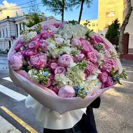 Премиум букет Розовое облако