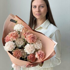 Гвоздика одноголовая, Лимониум, Дизайнерская упаковка