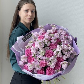 Роза одноголовая, Маттиола, Озотамнус, Дизайнерская упаковка