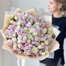 Черничное безе