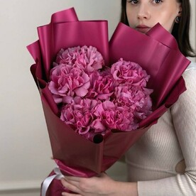 Букет из 7 роз Кантри Блю 586
