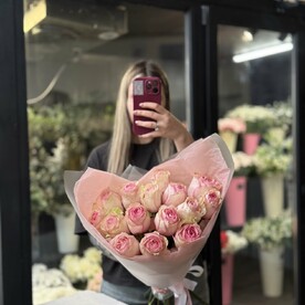 Букет из 15 роз Эквадор сорта Esperance