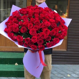 Роза красная, Дизайнерская упаковка