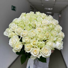 Роза белая, Дизайнерская упаковка, Открытка