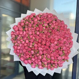 Роза кустовая, Дизайнерская упаковка, Открытка