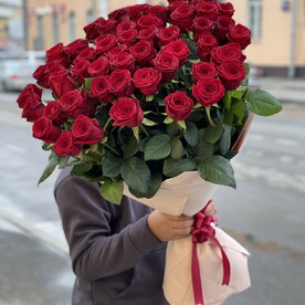 51 роза 80см